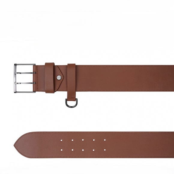 Vaincourt Paris Womens Brown MV72 Wide Waist Belt sz 76 / 30\